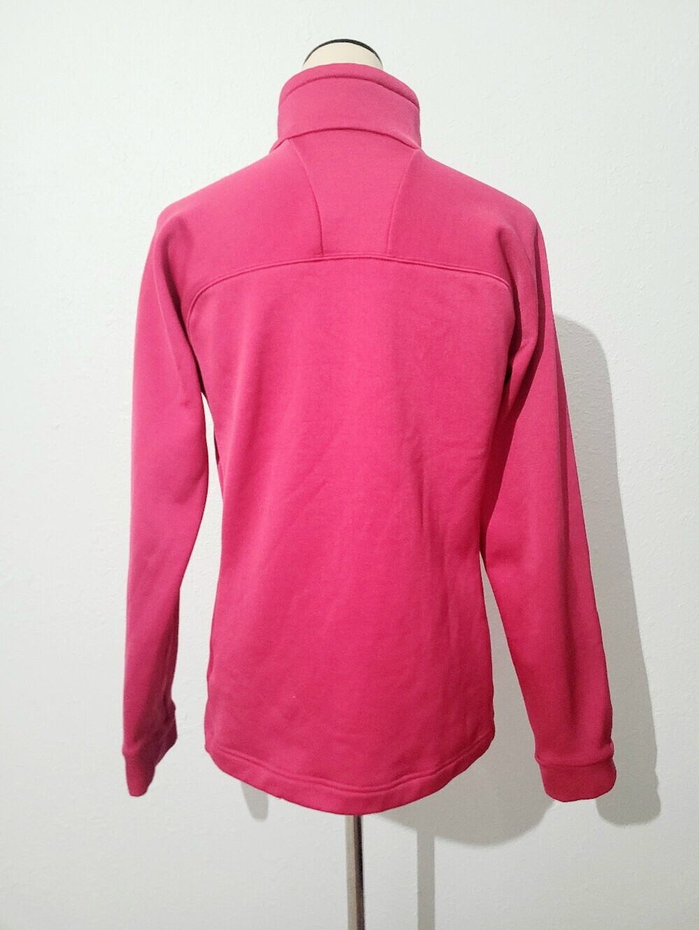 The North Face Women’s Medium Pink Full Zip Fleece Soft Shell Jacket Coat M - Picture 5 of 11